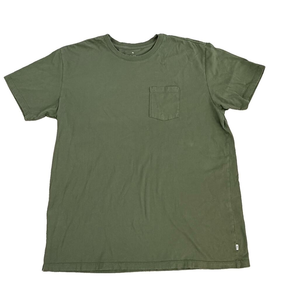 Katin Surf Green 100% Organic Cotton Short Sleeve Shirt Mens XL